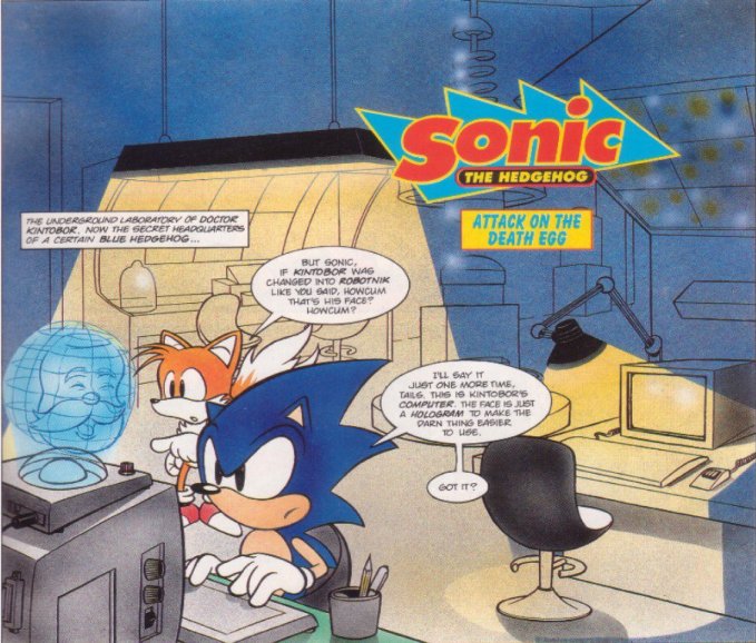 Fleetway Sonic was such a d--- that I am fine with this edit, Archie Sonic  Comics