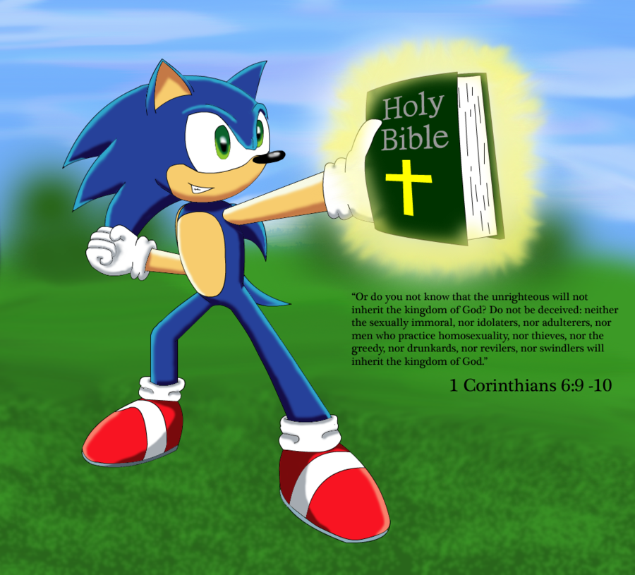 Presented Without Commentary: Christian Sonic Fanart.