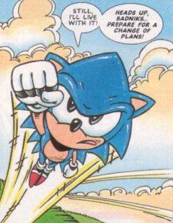 Fleetway Sonic was such a d--- that I am fine with this edit, Archie Sonic  Comics