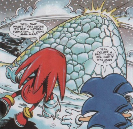 Hedgehogs Can't Swim: Sonic the Hedgehog: Issue 185