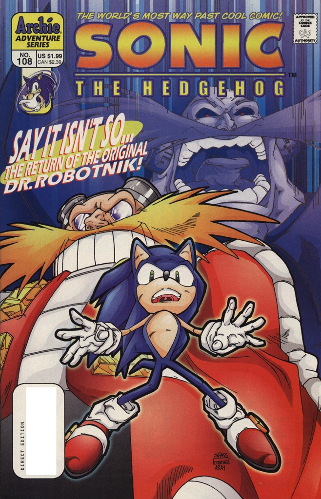 Archie Sonic Super Special Issue 10, Mobius Encyclopaedia