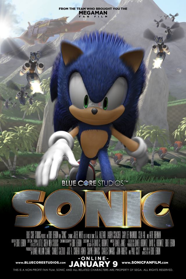 New Sonic The Hedgehog 2 movie poster is pure Mega Drive nostalgia