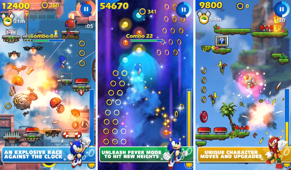 Sonic Jump Fever 2 - Click Jogos