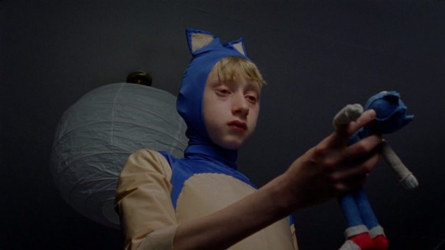 Depressed Kid in Sonic Costume/The problem of being faster than light is that you can only live in darkness in HD uncropped w/ fixed contrast (4096x2304) : r/MemeRestoration