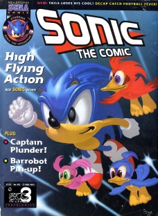 Fleetway Design Conventions Retro gaming art, Sonic, Comics