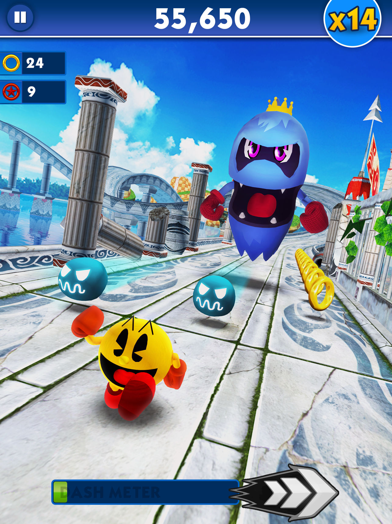 SONIC DASH - GAMEPLAY IOS/ANDROID